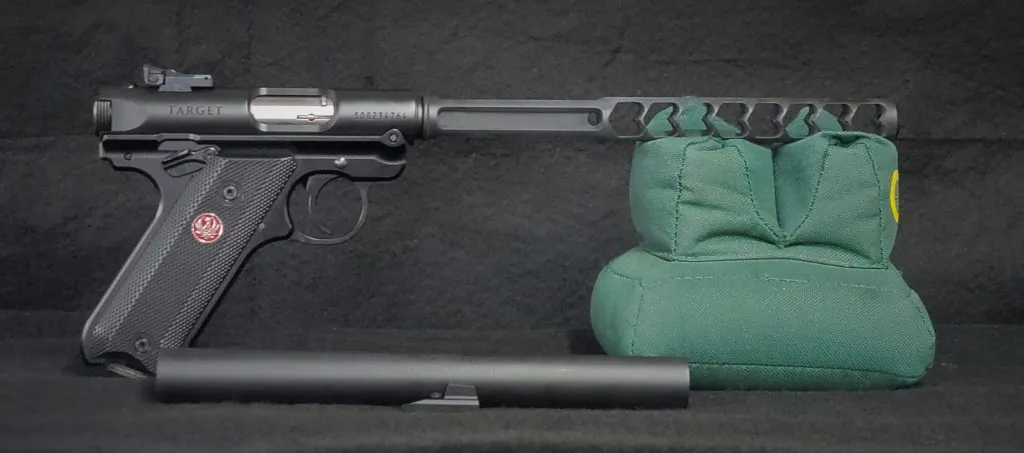 MISB Ruger Mark IV Pistol 22 LR 10″  –  $1600