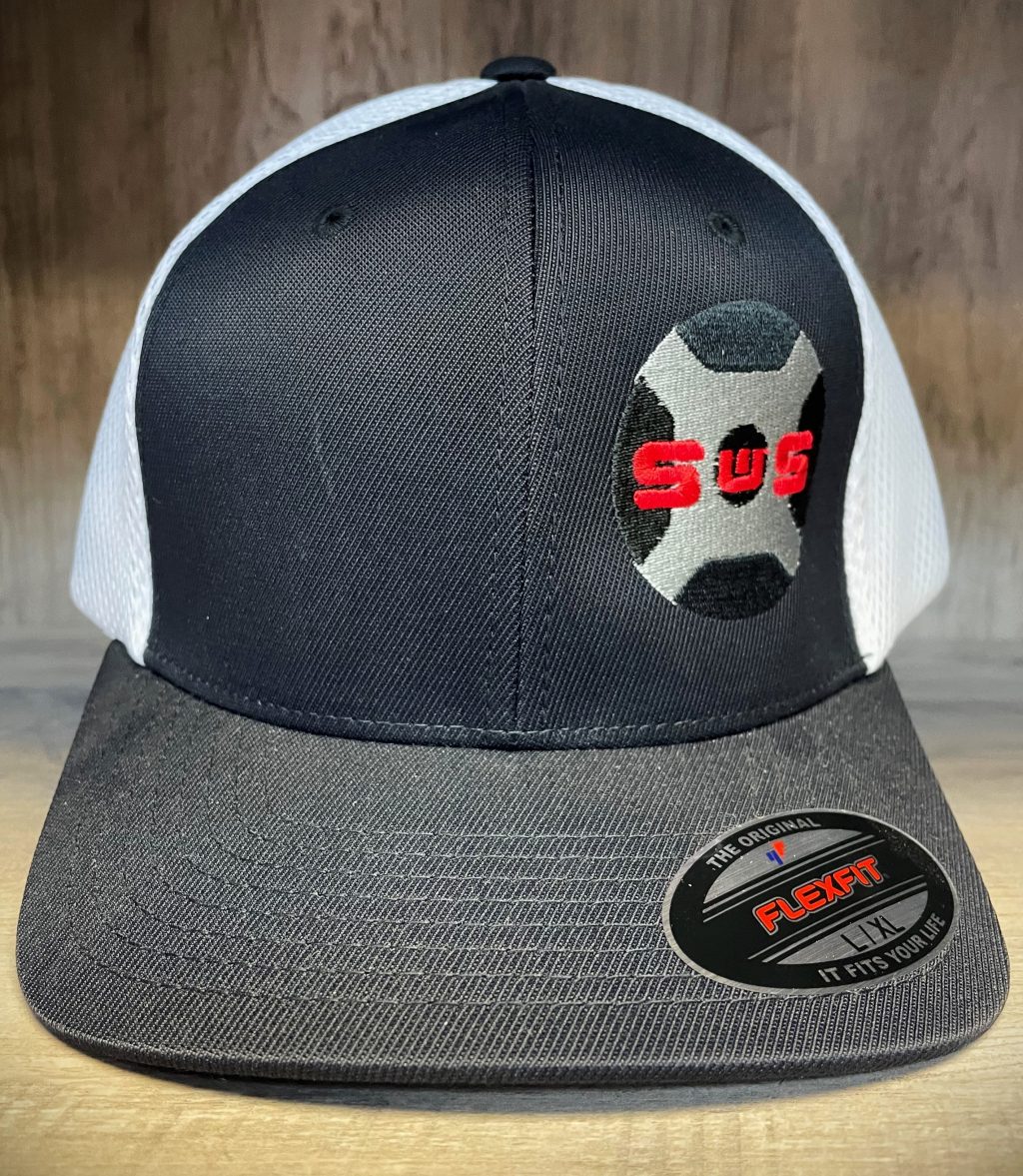SWS Fitted Cap with Side Logo – $20
